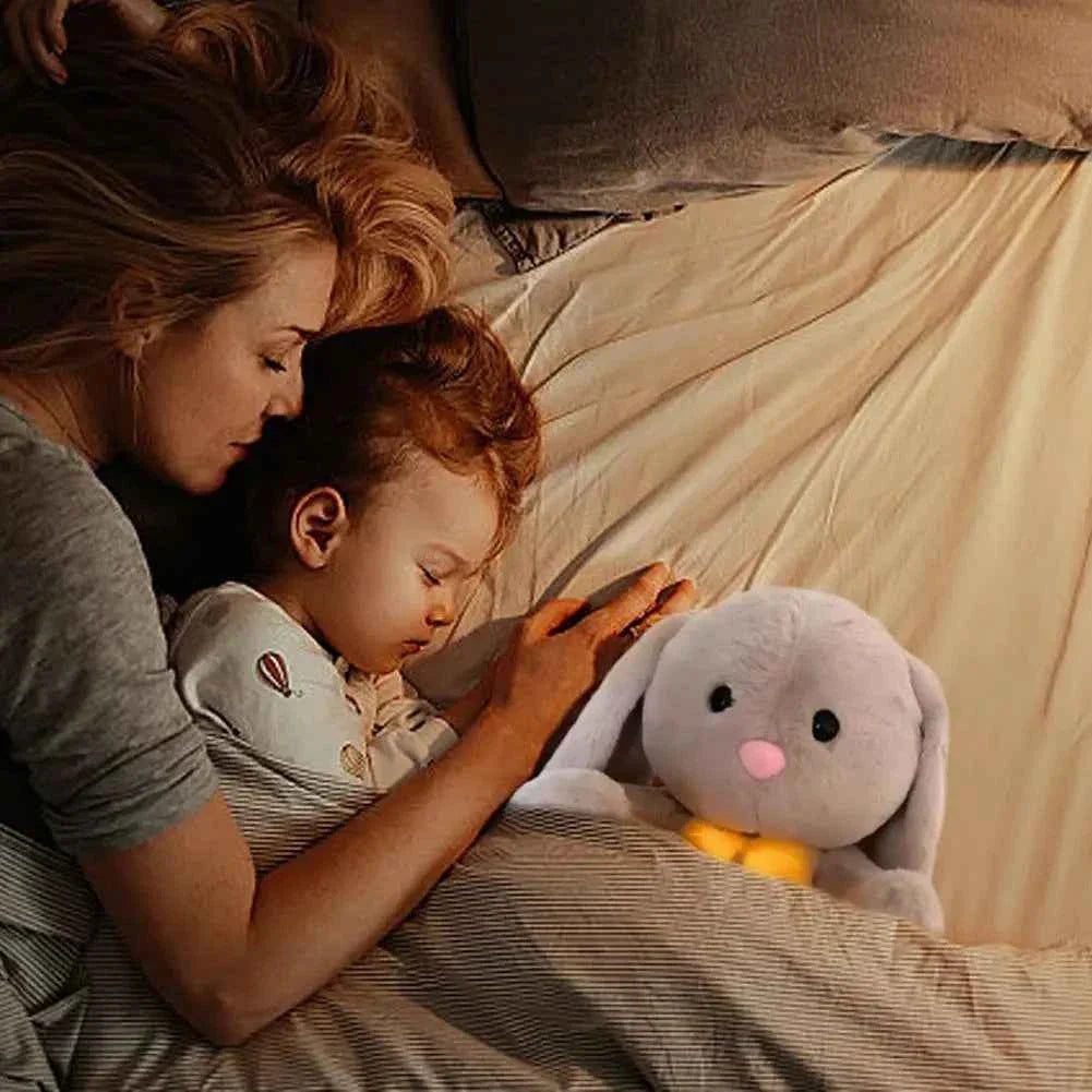 Breathing Bunny Plush Toy – Soft Rabbit Sleep Companion