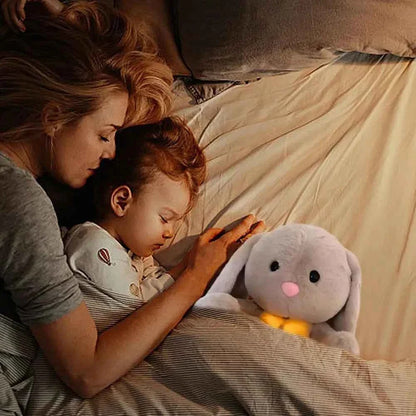 Breathing Bunny Plush Toy – Soft Rabbit Sleep Companion