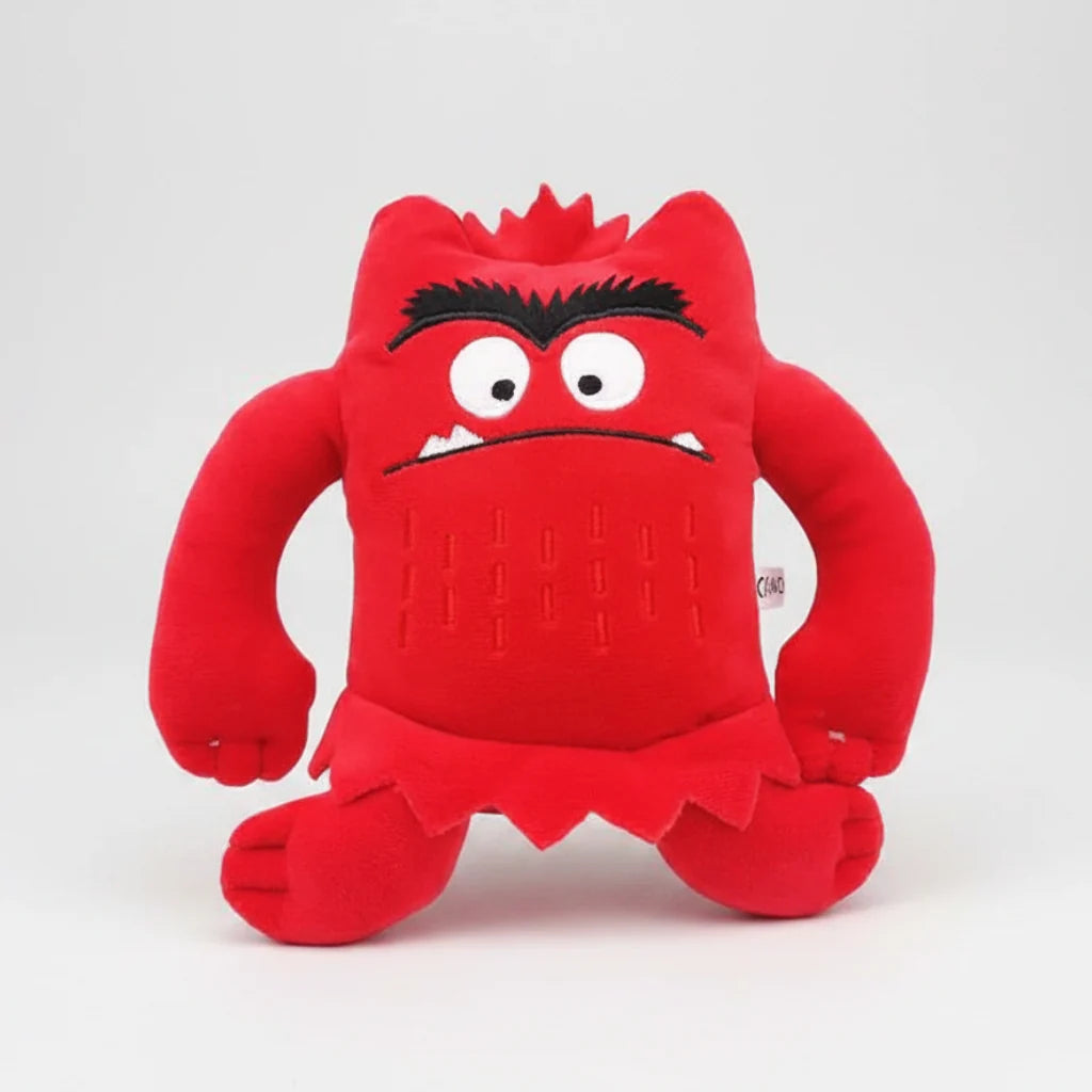 Emotion Monster Plush Toy Set – 6PCS Soft Sensory Stuffed Animals