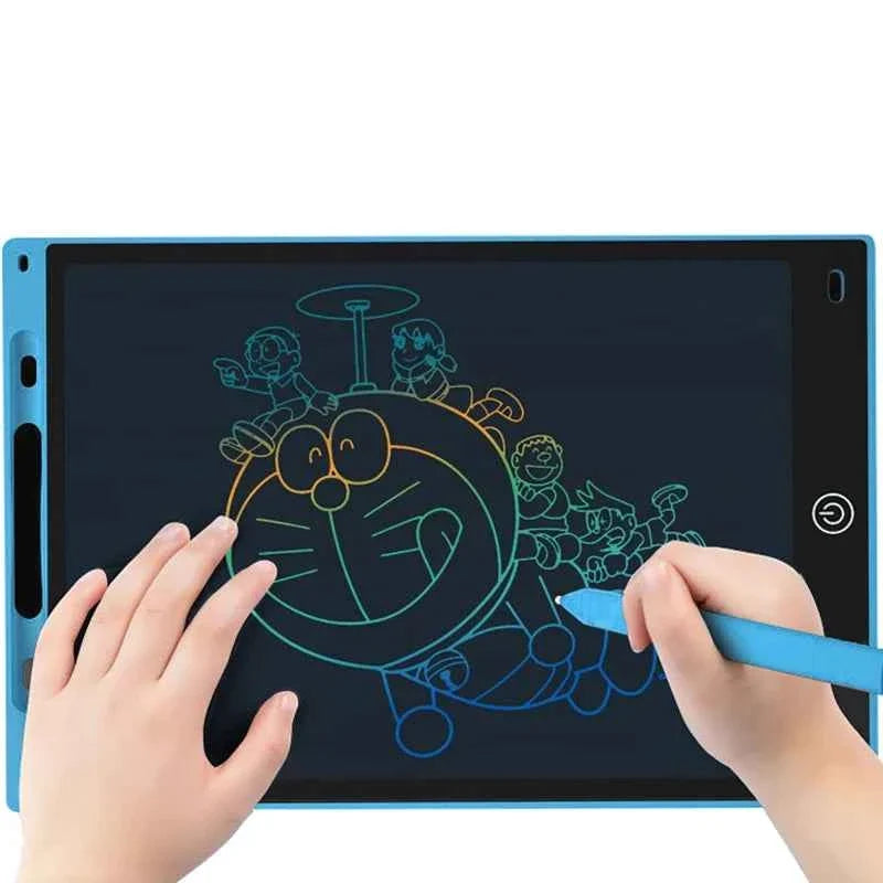 12 inch LCD Writing Tablet for Kids-Reusable Drawing Board, Eye Protection Screen, Lock Button & Instant Erase-Educational Gift