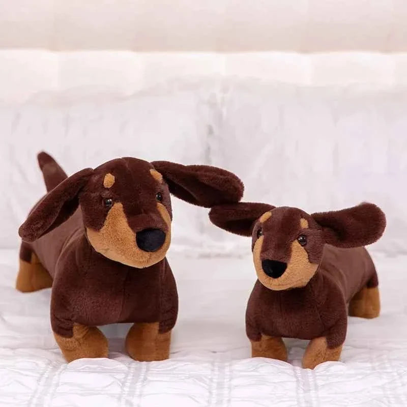 Dachshund Plush Long Pillow – Giant Sausage Dog Body Pillow Stuffed Animal