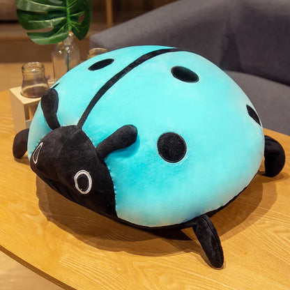 Cute Ladybug Plush Toy – Soft Ladybird Pillow Cushion