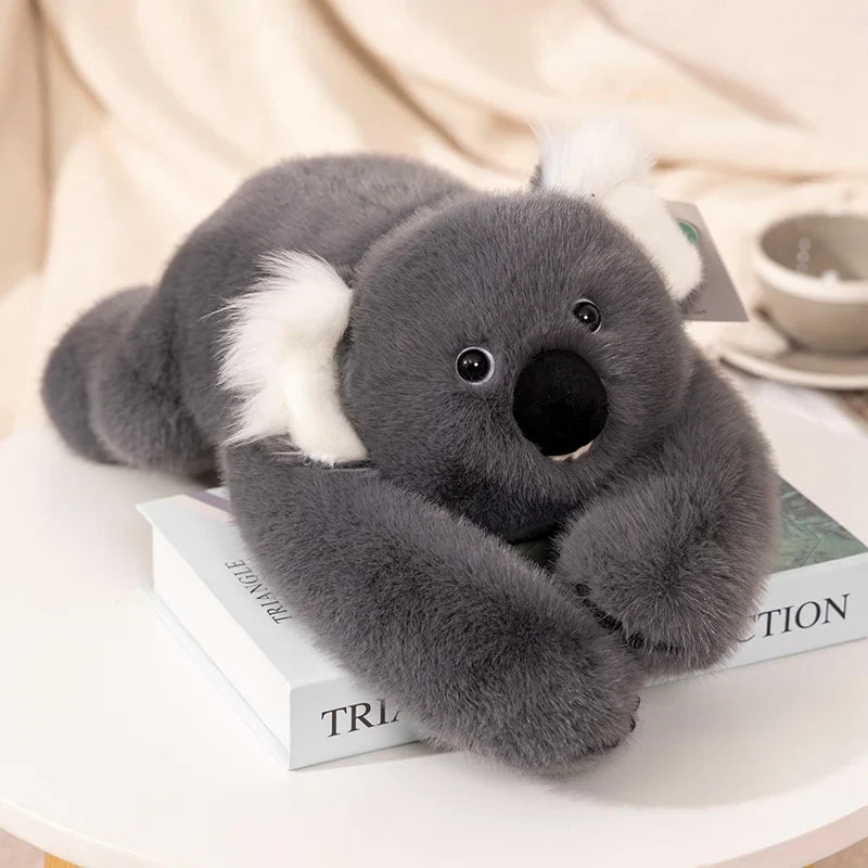 Kawaii Long-Arm Forest Animal Plush – Raccoon, Dinosaur, Sloth, Panda, Koala & Bear