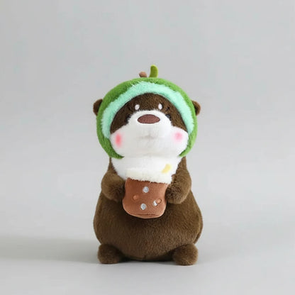 Kawaii Otter Plush Pillow – Soft Dinosaur Rabbit Unicorn Stuffed Animal