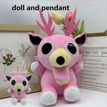 Forest Animal Plush Toy – Elk Deer & Owl Stuffed Doll
