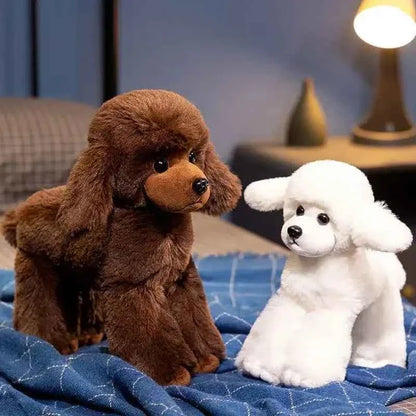 Long Leg Poodle Plush Toy – Handmade Cute Dog Stuffed Animal
