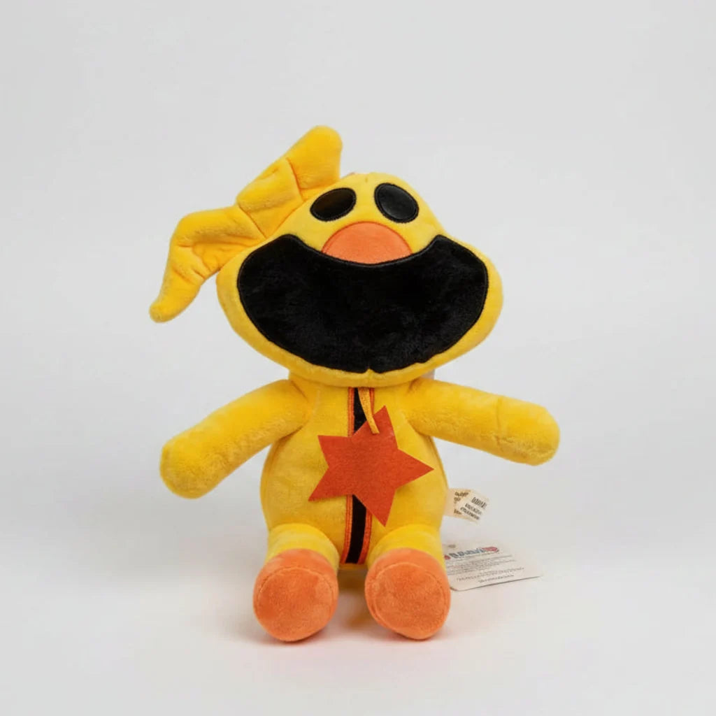 Smiling Critters Mini Plush Toy – Soft Cartoon Character Doll