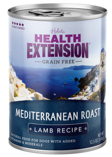 Health Extension All Life Stages Grain Free Mediterranean Wet Dog Food (12.5oz)
