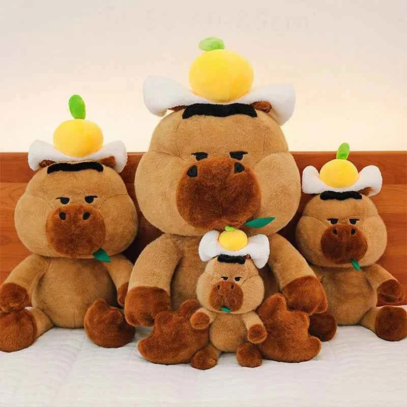 Cute Capybara Plush Toy – Soft Stuffed Animal Pillow