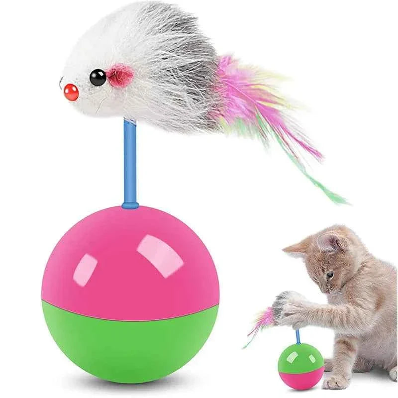 Cat Toys Set – Mouse & Teasing Interactive Pet Toys