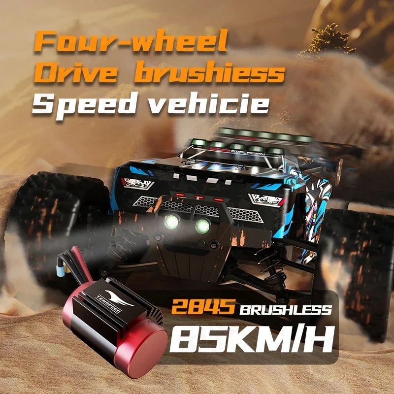 9522PRO 85KM/H High-speed RC Car Brushless Four-wheel Drive Off-road Drift 1:16 Professional Racing Car 9522 50KM/H Boy's Toy
