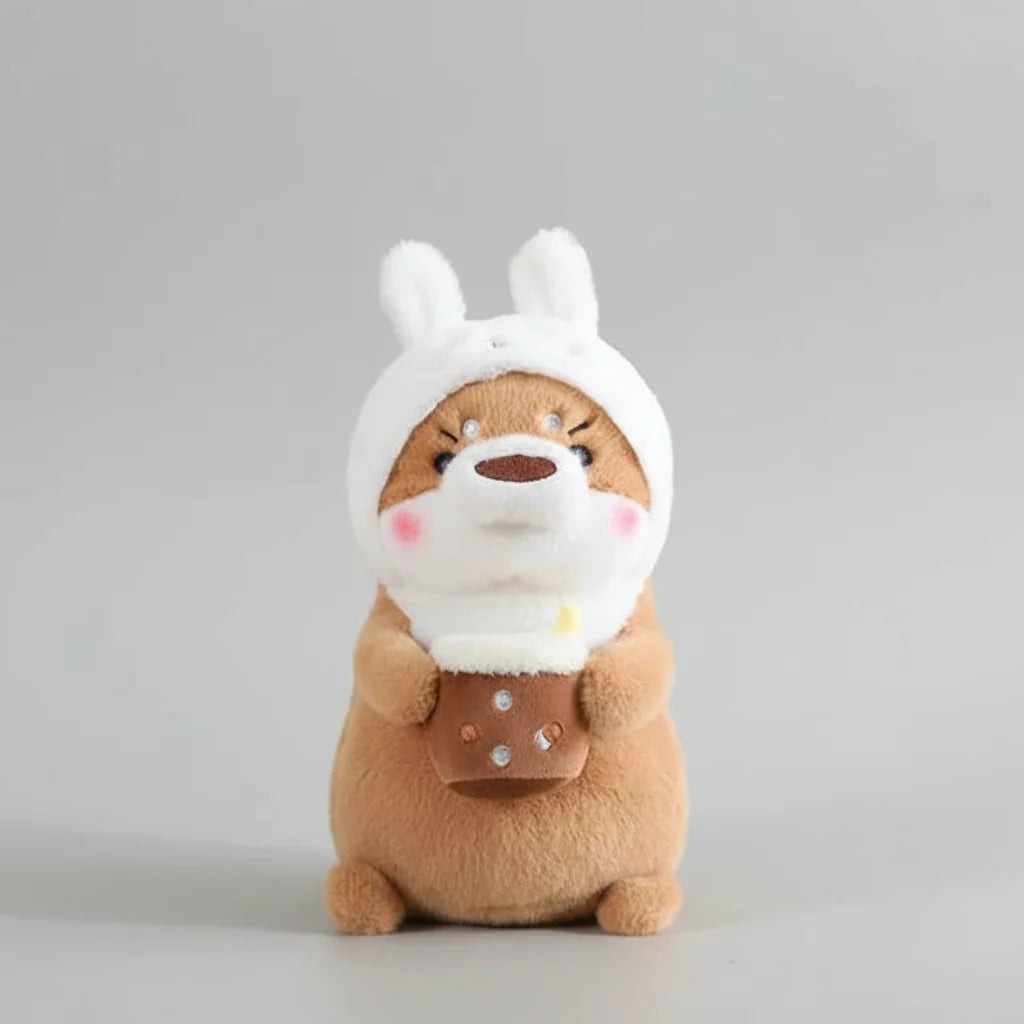 Kawaii Otter Plush Pillow – Soft Dinosaur Rabbit Unicorn Stuffed Animal