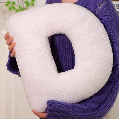 Kawaii English Letter Plush Pillow – Soft Stuffed Alphabet Sofa Cushion & Kids Learning Toy (A–Z + Heart)
