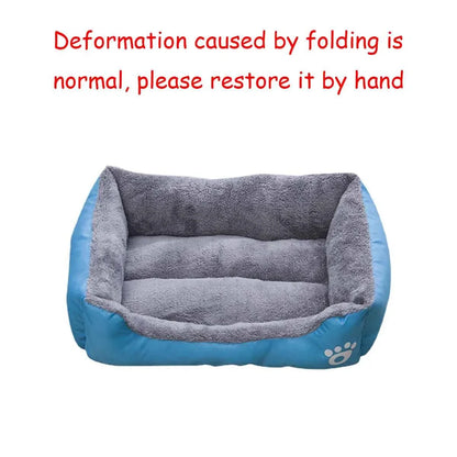 Color Square Winter Warm Pet Bed – Dog & Cat House