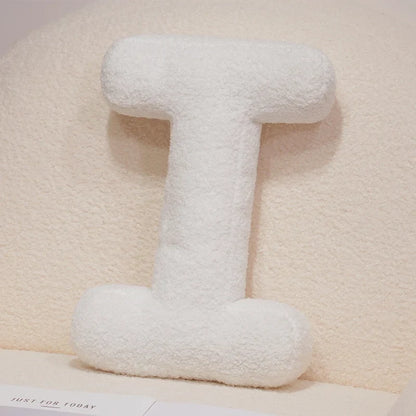 Kawaii English Letter Plush Pillow – Soft Stuffed Alphabet Sofa Cushion & Kids Learning Toy (A–Z + Heart)