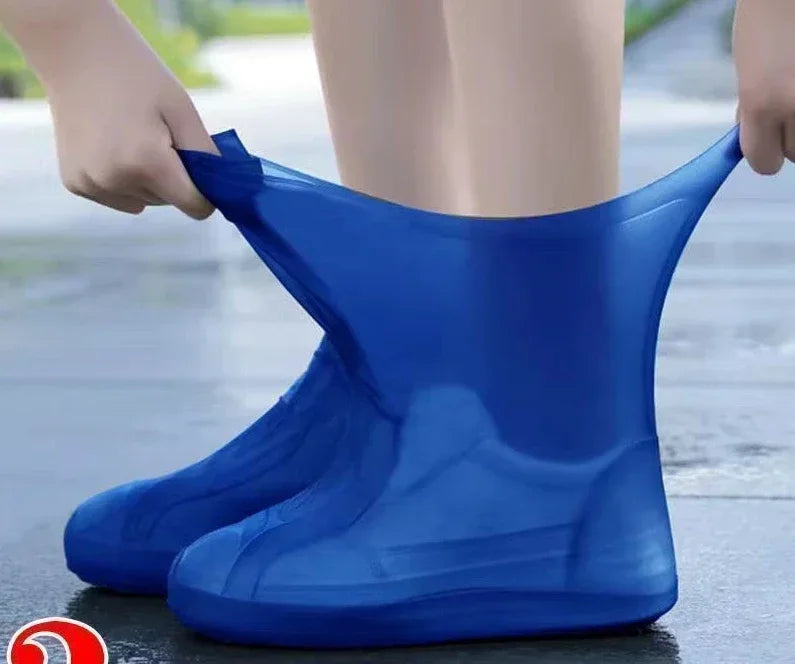 Waterproof Silicone Shoe Covers – Non-Slip Rain Overshoes