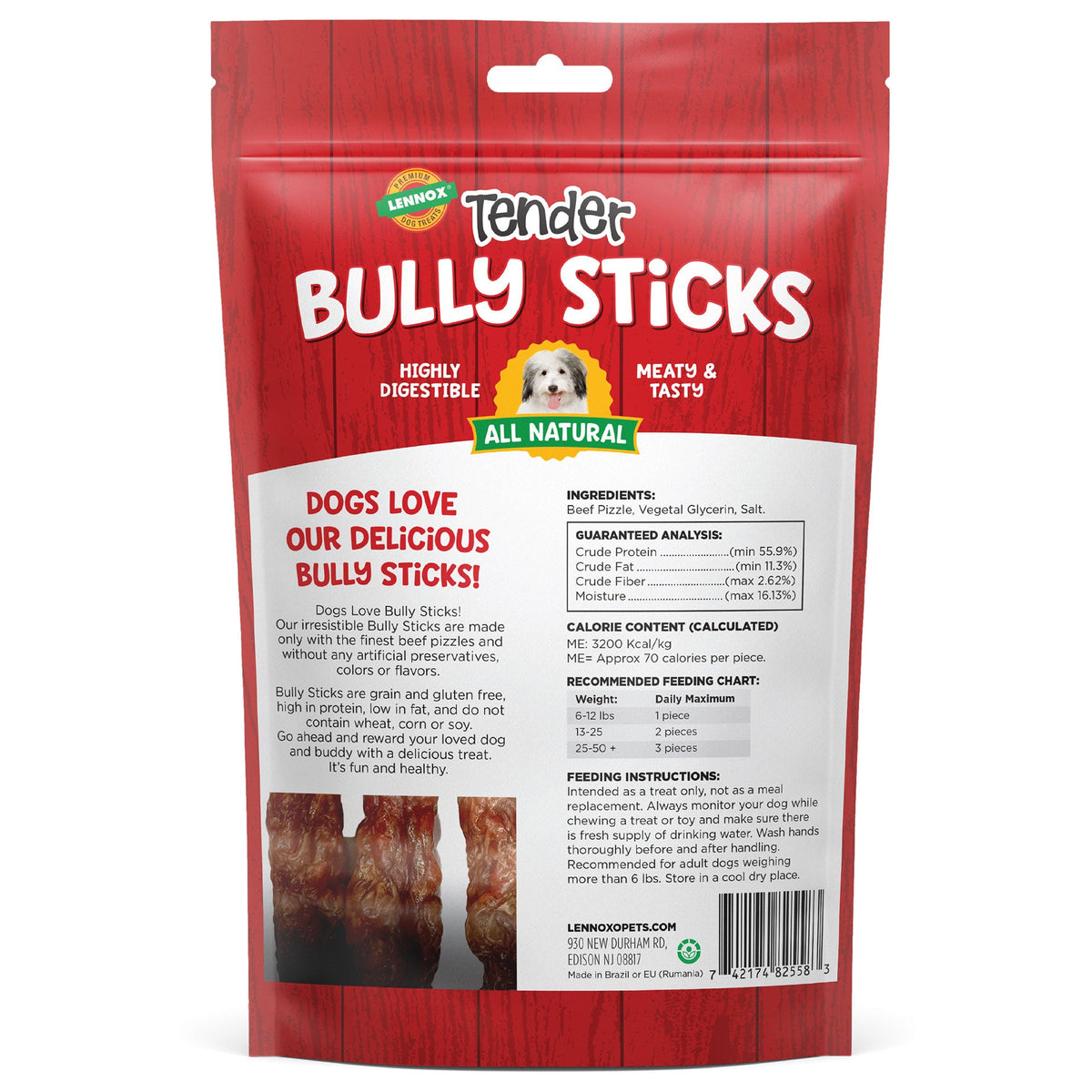 Lennox Tender Bully Sticks