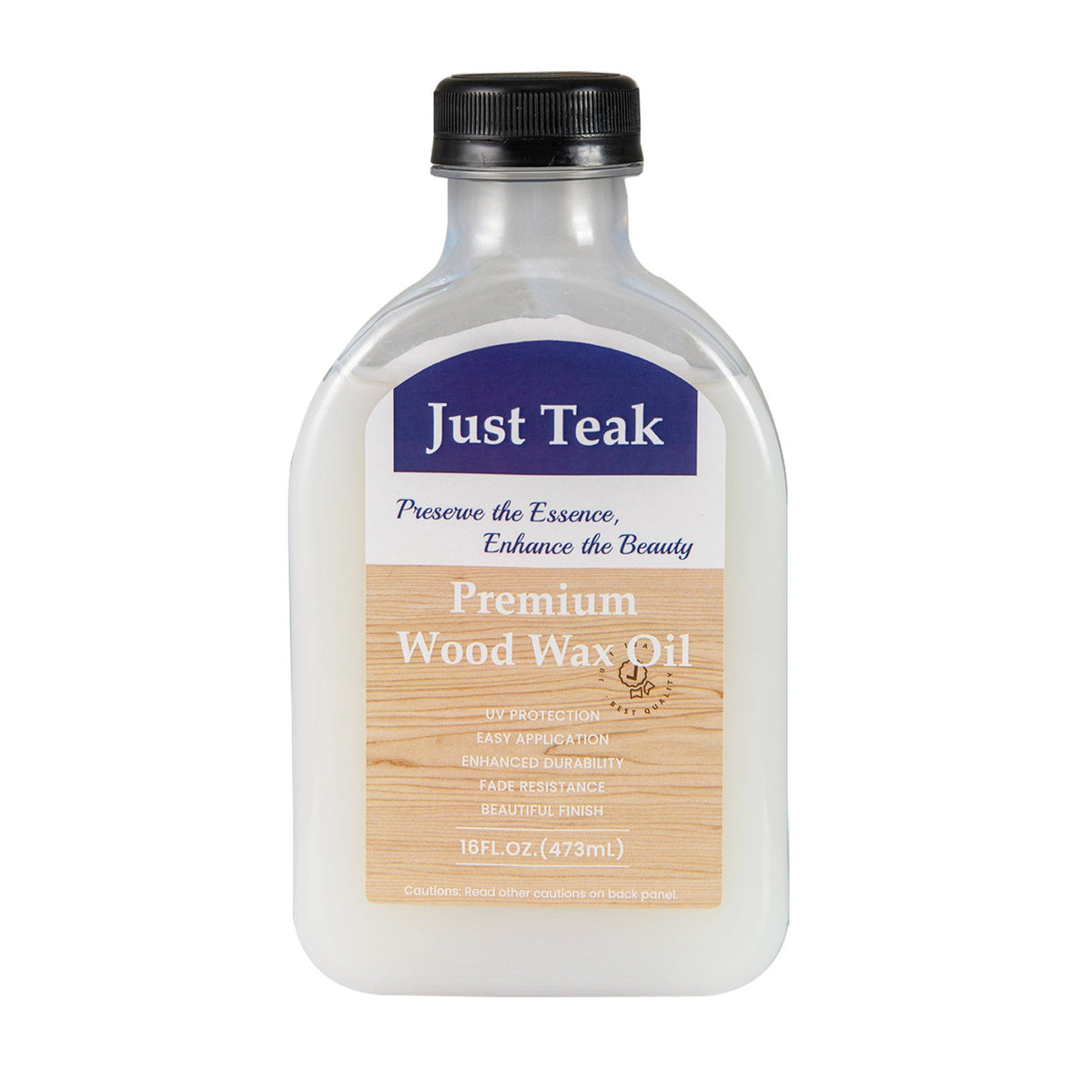 Wood Wax Oil for Outdoor and Indoor Furniture Teak Care Kit to Restore and Protect Wood