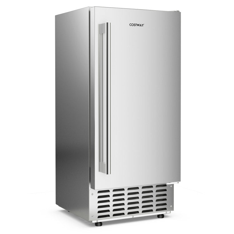 Under Counter Nugget Ice Maker with Timer & Self-Cleaning
