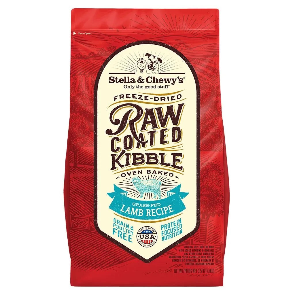 Stella & Chewy’s Raw Coated Lamb Dog Food (3.5lb)