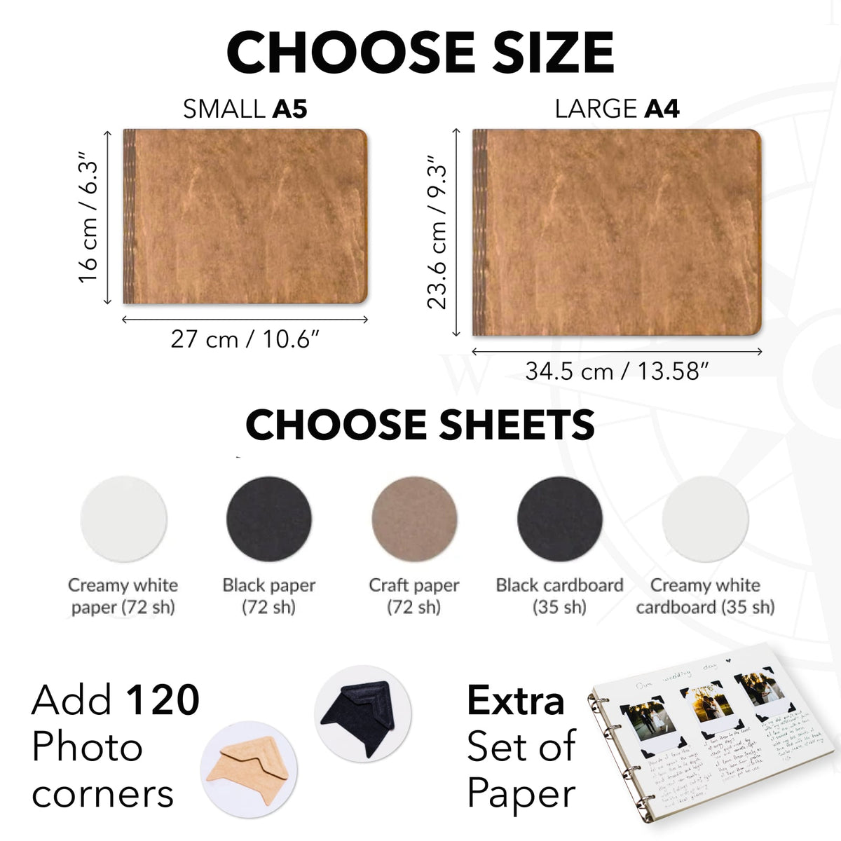 Wooden Photo Album