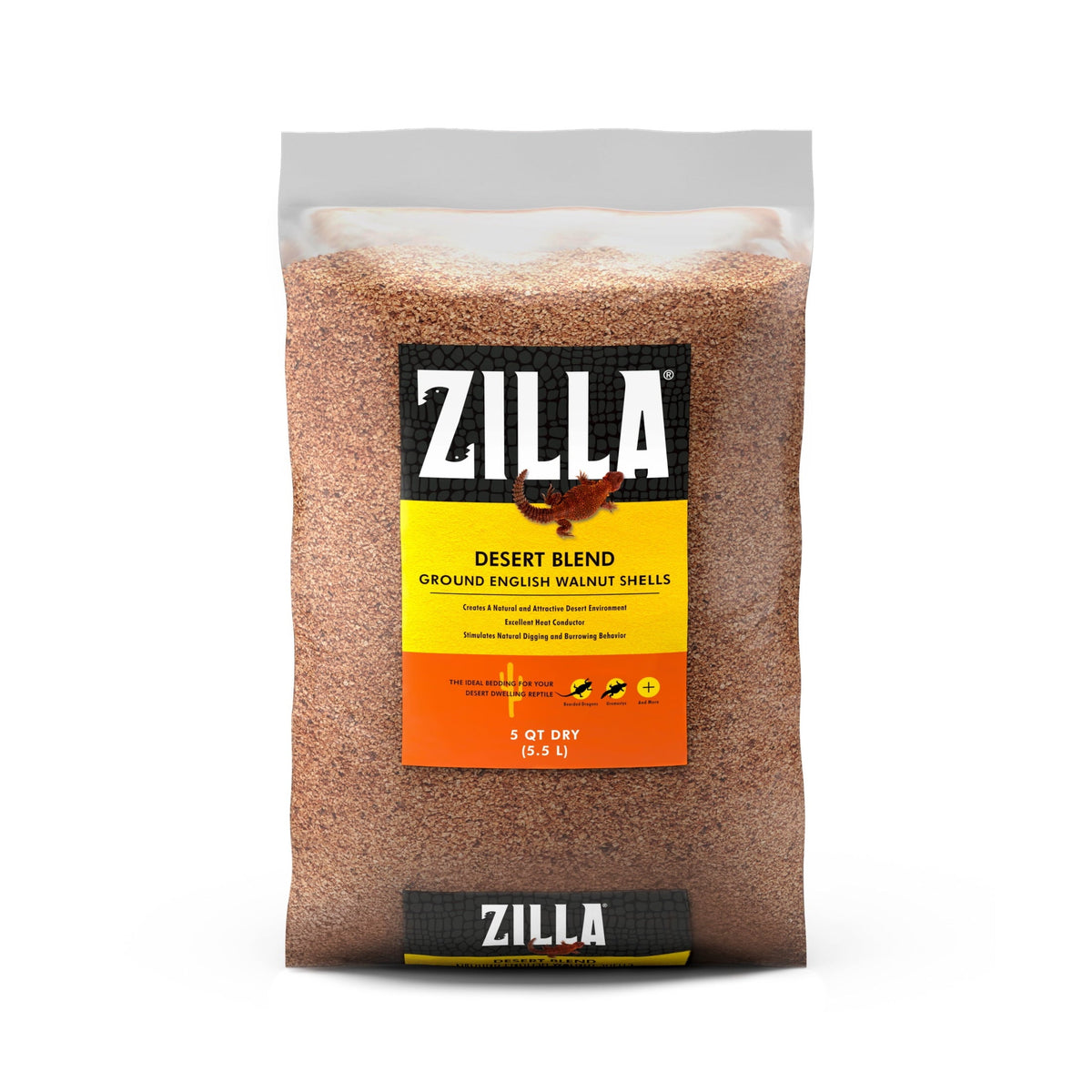 Desert Blend Ground English Walnut Shells Substrate 5 Quarts