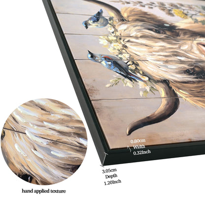 Highland Cow Wall Decor
