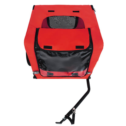 Pet Bike Trailer with Foldable Steel Frame - Small & Medium Pets
