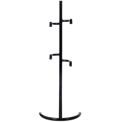 Indoor Bike Rack Stand with Adjustable Arms - Black