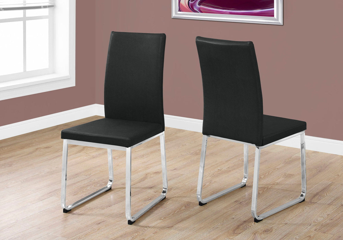 Modern Upholstered Dining Side Chairs Set of 2