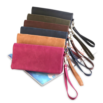 Luxury WomenÕs Leather Clutch Wallet Card Holder Phone Case Purse
