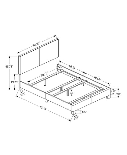 Transitional Upholstered Storage Bed with Low-Profile Design - Multiple Colors
