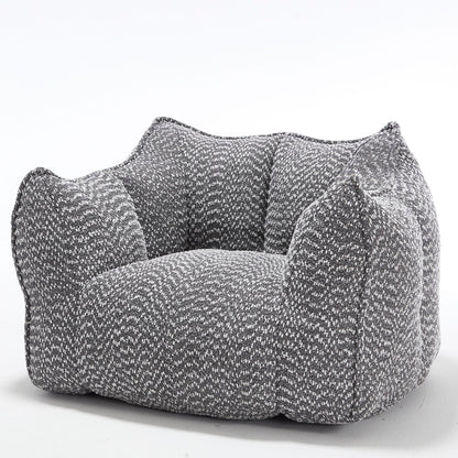 Chenille Arm Chair with Highly Resilient Foam - Multiple Colors