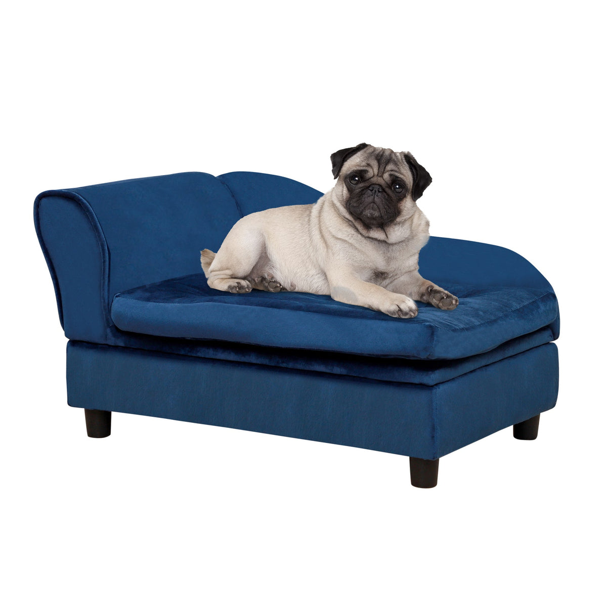 Luxury Dog Bed with Hidden Storage - Small Dogs