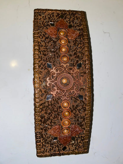 VINTAGE HANDMADE CLASSIC JEWELRY CHEST