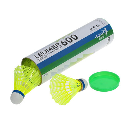 6pcs Gym Exercise Training Nylon Badminton Ball
