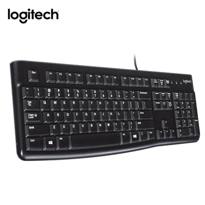 Logitech K120 wired keyboard notebook desktop computer office home USB office desktop waterproof