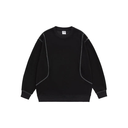 Hoodie Men's Round Neck Sweatshirt Loose Oversized  Men's Outerwear