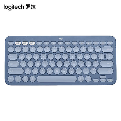 Logitech K380 Mini Bluetooth Wireless Keyboard Tablet Phone Pebble2+K390 Set