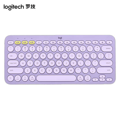 Logitech K380 Mini Bluetooth Wireless Keyboard Tablet Phone Pebble2+K390 Set