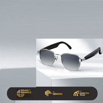 HY-C8 AI Intelligent Translation Wireless Bluetooth Glasses Earphones 75 Language Conference Simultaneous Interpretation