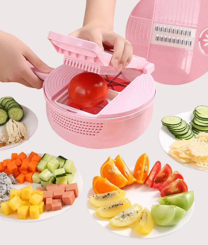 Press One-piece Multifunction cutter and slicer