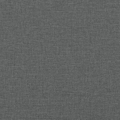 Massage Recliner Chair Dark Grey Fabric