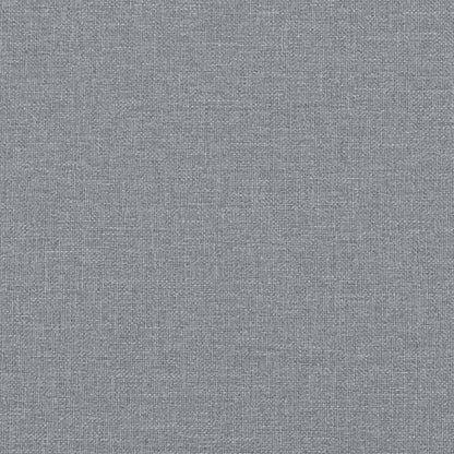 Massage Recliner Chair Light Grey Fabric