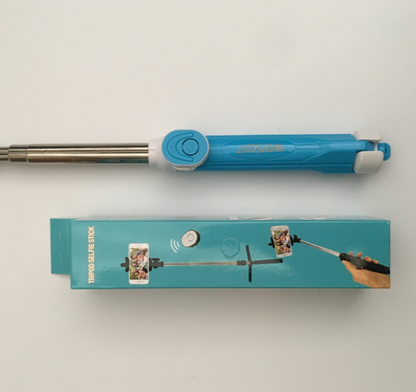 Tripod Selfie Stick Stainless Steel Telescopic Bluetooth Selfie Stick