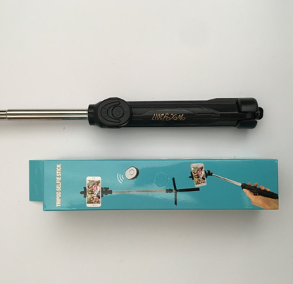 Tripod Selfie Stick Stainless Steel Telescopic Bluetooth Selfie Stick
