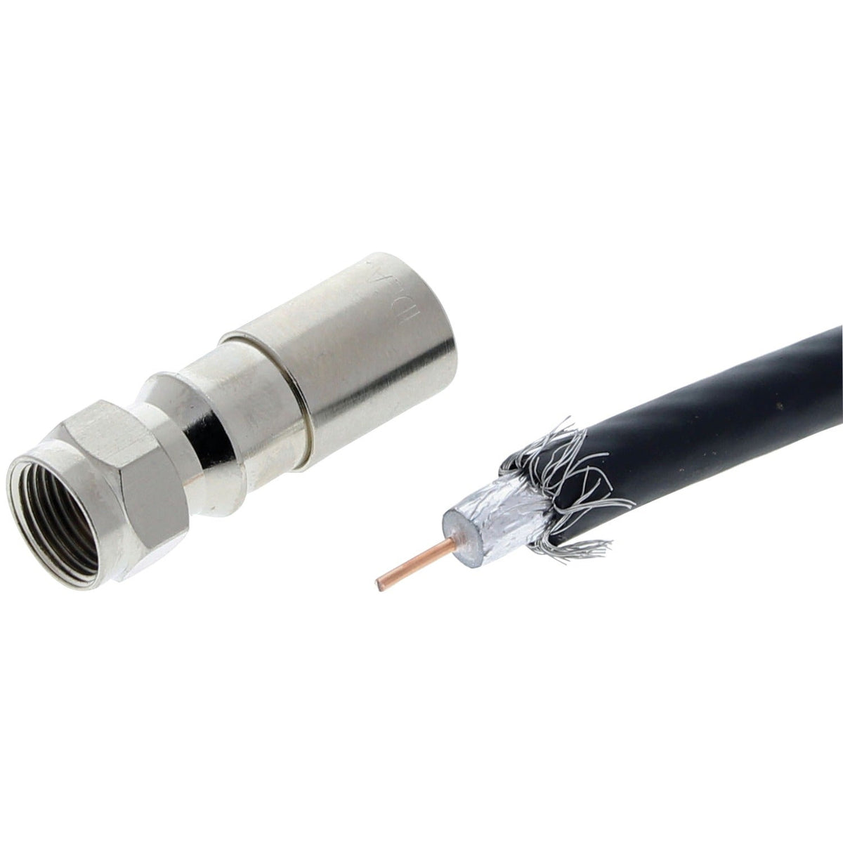 IDEAL 92-650 RG6 F-Compression Connectors (RTQ; 50 pk)