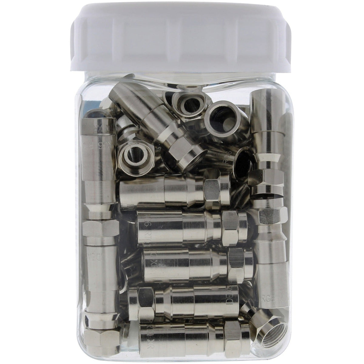 IDEAL 92-650 RG6 F-Compression Connectors (RTQ; 50 pk)