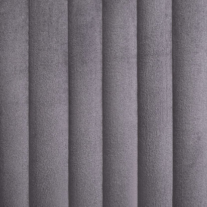 Dining Chairs 2 pcs Gray Velvet