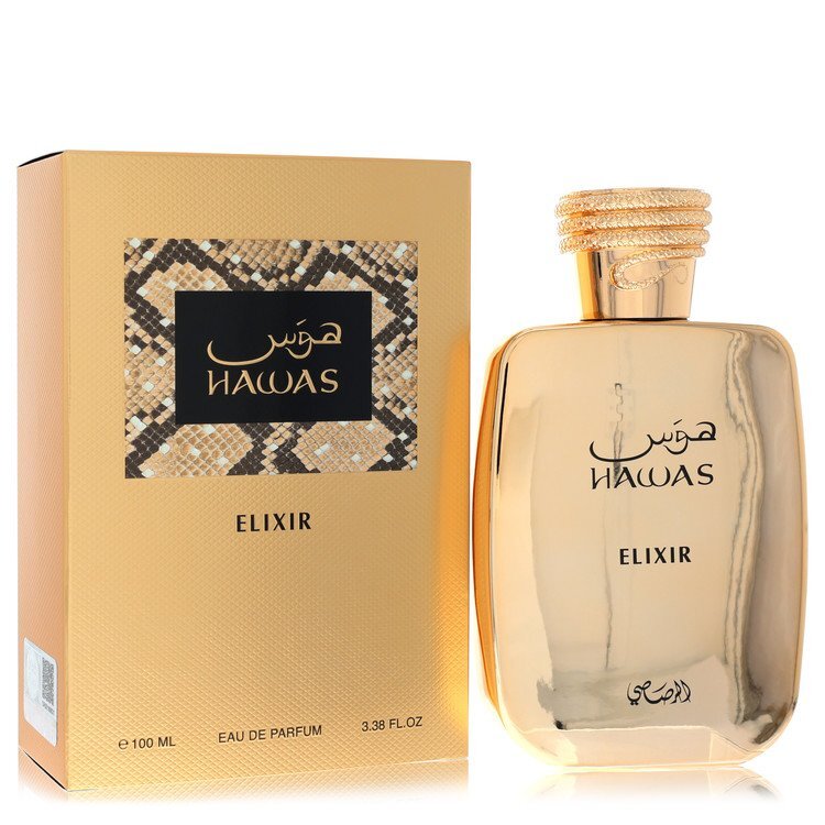 Hawas Elixir by Rasasi Eau De Parfum Spray (Unisex) 3.4 oz (Men)